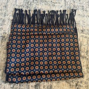 Men’s Vintage Pattern Wool Scarf